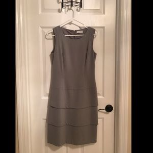 Calvin Klein grey dress